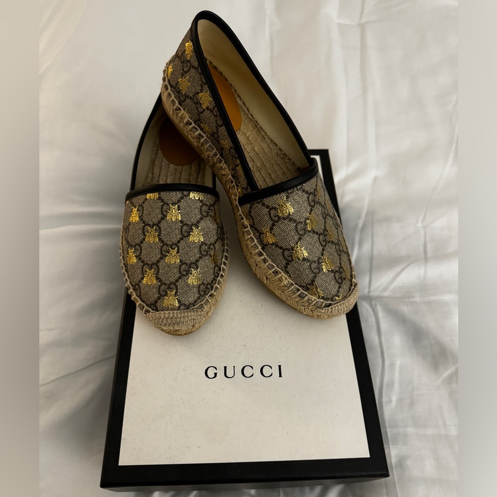 Gucci Bee Espadrilles